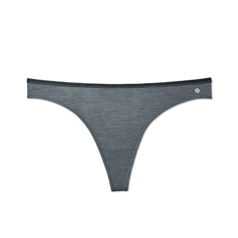 Allbirds Women's Trino® Thong - Briefs Dark Grey - LEP025617